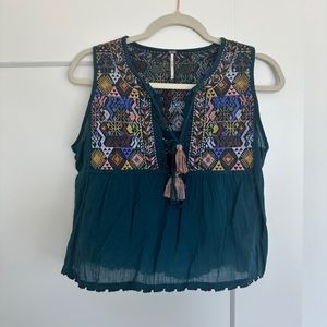 Free People Boho Sleeveless Top